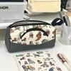 Storage Bag Pencil Case Cute Puppy Dog Pen Bag School Supplies Stationery Bag  Students Stationery