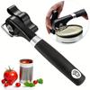 1pc Quick & Easy Stainless Steel Can Opener - Multi-functional Kitchen Gadget That Opens Cans with Ease!