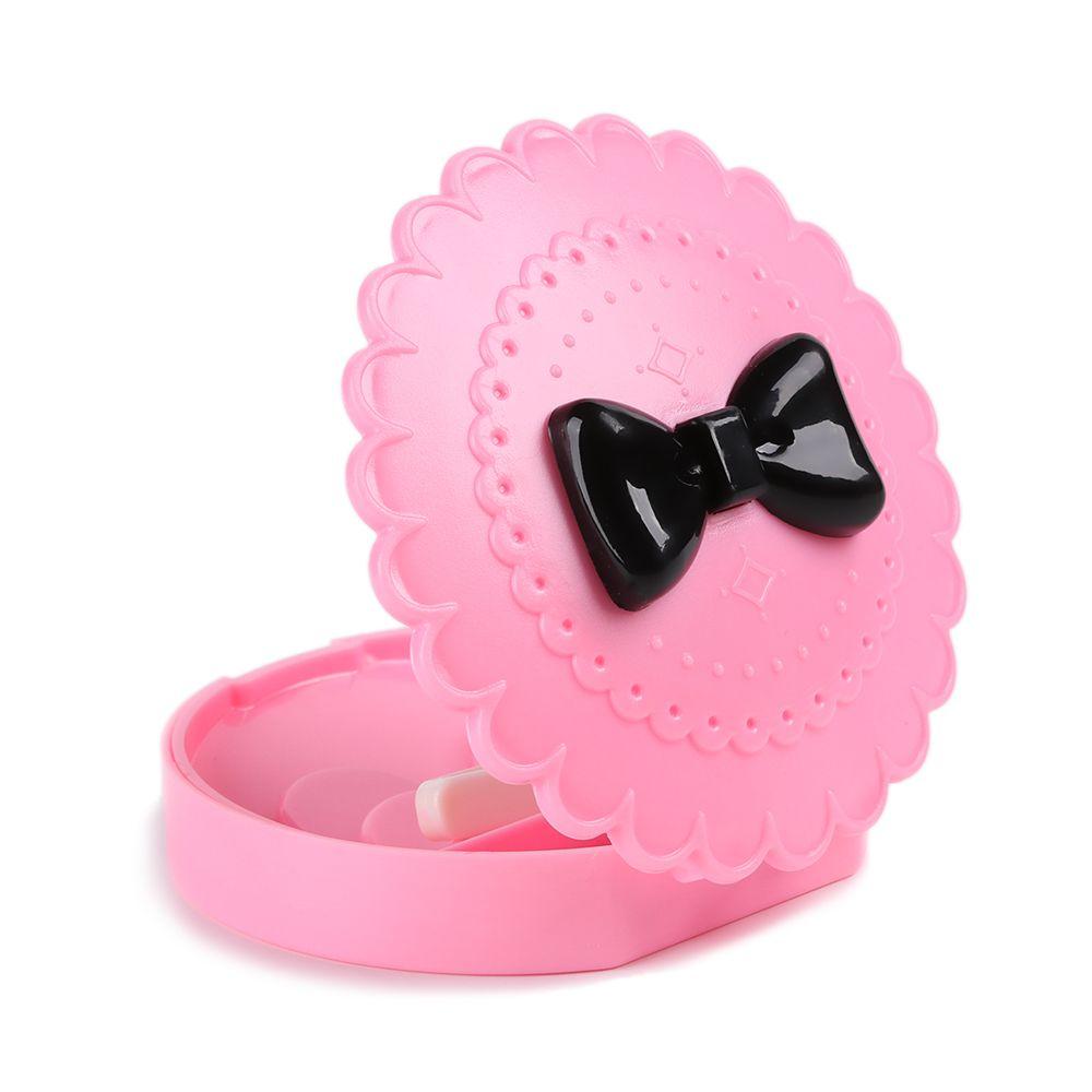 Beauty Plastic Mirror Case Lashes Container Box Makeup Tool Lashes Organizer False Eyelash Box