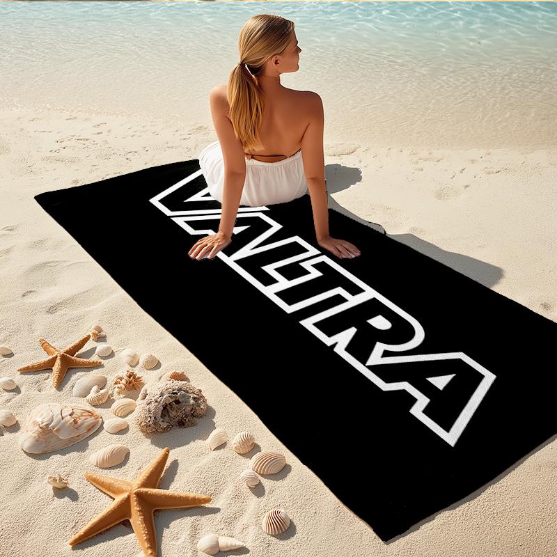 1Pc Valtra Logo Design Beach Towel, Quick Dry, Multi-Use for Beach Pool Gym Yoga Home Travel, Christmas, Halloween, Xmas Gift M928163
