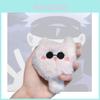 Милая кошка, плюшевая игрушка, брелок для ключей, в подарок и для декора, очаровательное мягкое животное с вышитыми деталями