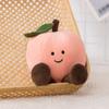 Fruit Plush Toy Eggplant Tomato Pink Peach Banana Pear Persimmon Vegetable Doll Simulation Birthday Christmas Gifts Decor
