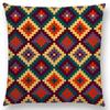 Квадратная наволочка с красочным геометрическим узором / Наволочка / Декоративная линия / Подушки для дивана для домашнего декора x