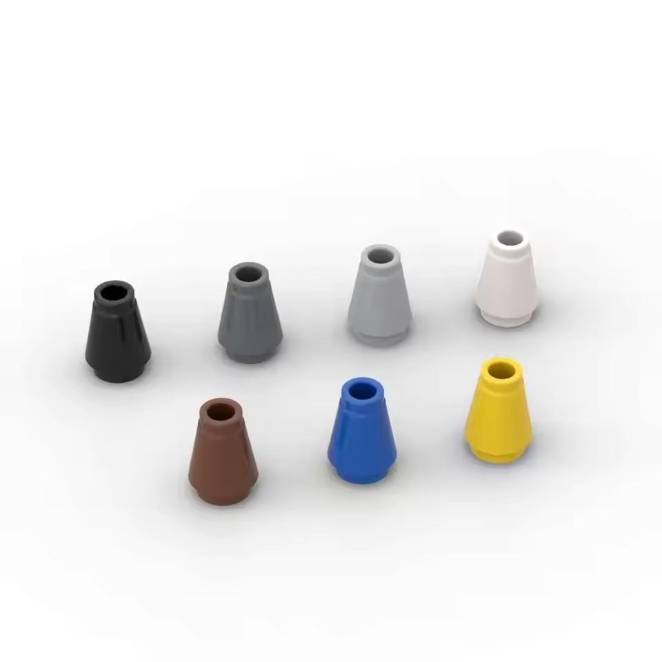100g / 454PCS 59900 4589 1x1 Cone Block My Own Creation Building Loose Parts Fitting Including Brick DO-IT-YOURSELF Children s Toy Assembly Present