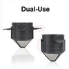 Portable Paperless Pour Over Coffee Dripper Tea Infuser Foldable Stainless Steel Drip Coffee Tea Holder Reusable Coffee Filter