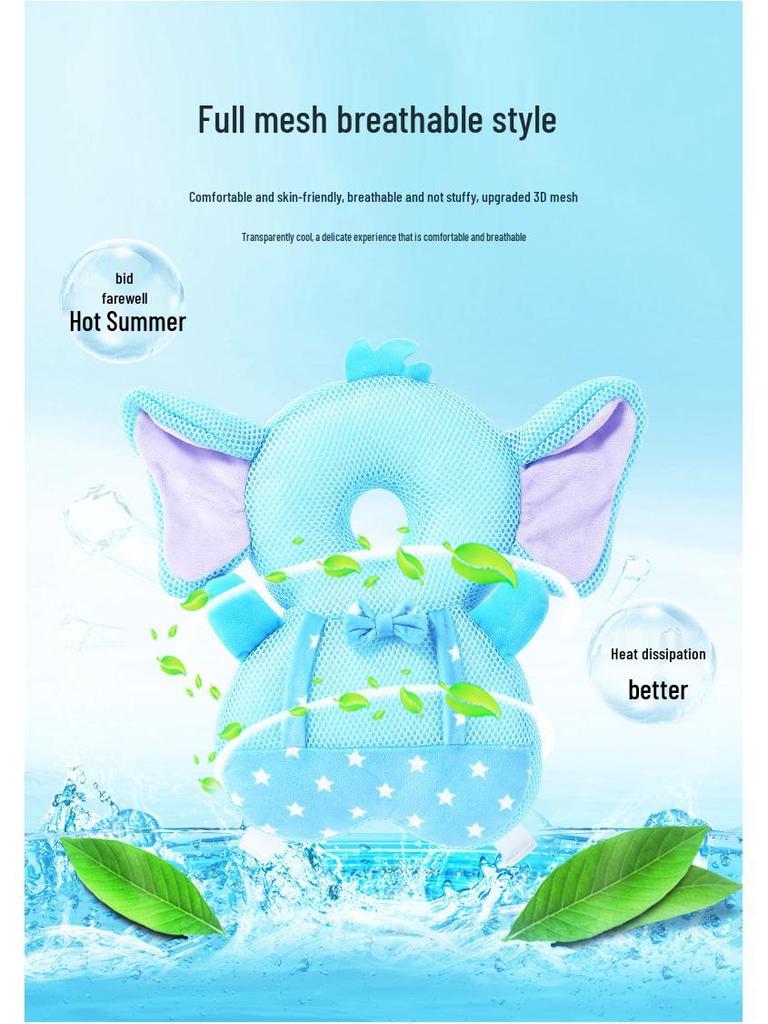 Infant Anti-Fall Head Protection Pillow for Toddlers - Summer Edition