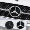 3D 188мм Эмблема-значок с логотипом звезды на решетку радиатора для Mercedes-Benz C-класса 2014-2018 GLC Автомобильные эмблемы
