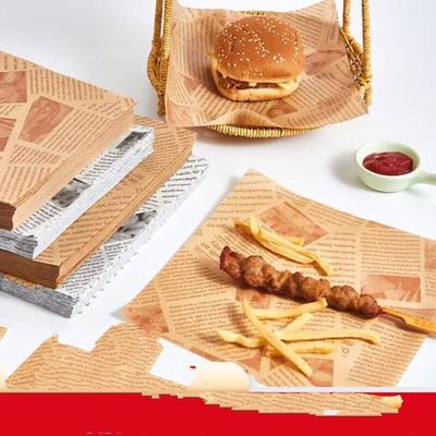 Жиронепроницаемая бумага для упаковки продуктов