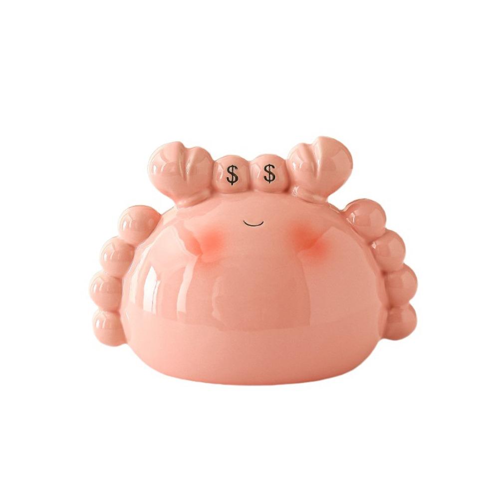 Large Capacity Piggy Bank Ceramics Money Boxes Animal Figurines Saving Box  Students Gifts