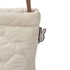 Hapitas Миффи Стеганая Мини-сумка через плечо 6097 B302 Слоновая кость