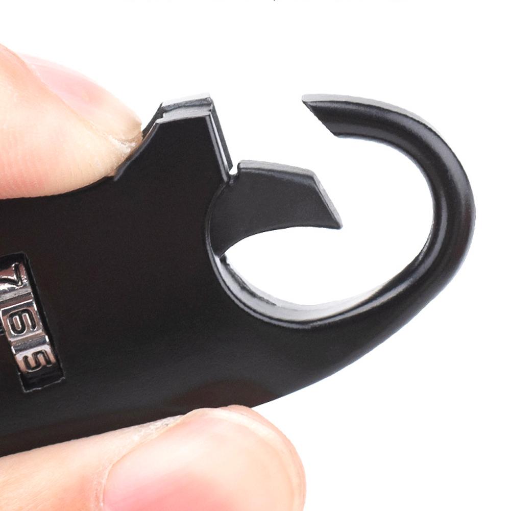 Замок для мотоциклетного шлема, мини-замок для велосипеда, велосипедный замок, сверхлегкий 3-значный замок с паролем, велосипедный противоугонный замок для мотоцикла