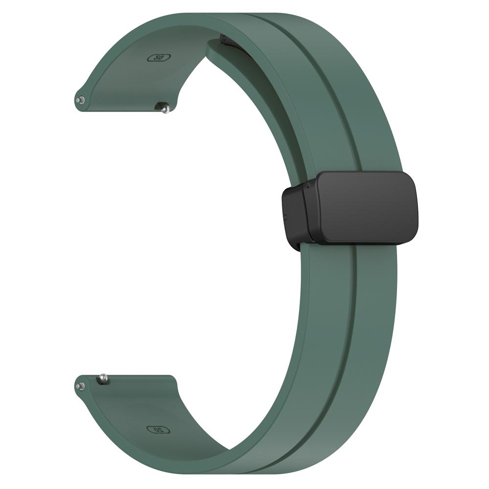 20 мм 22 мм ремешки для часов для Amazfit GTS 4/3/2/2e/GTS2 Mini/GTR 4/Pro/helio Магнитная петля силиконовый браслет Amazfit bip 3 5 6 ремешок