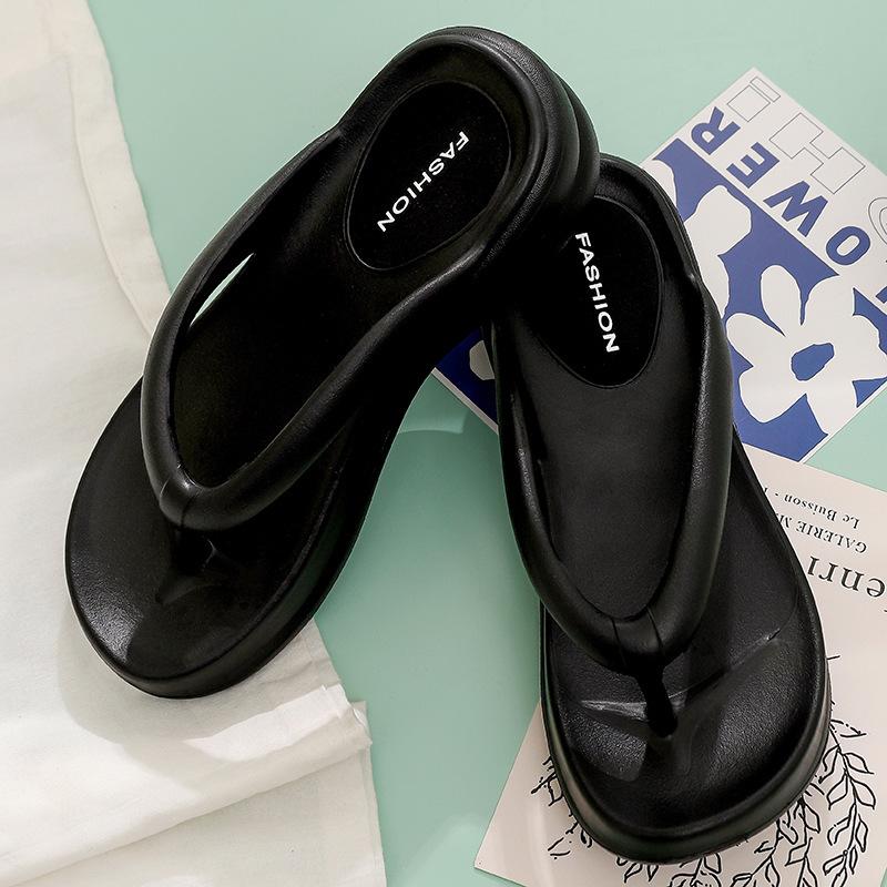 Women's Slippers Hot Sale Wedge Sandals Summer Womens Beach Shoes Lightweight Super High Heel Flip Flops Comfortable Women Shoes