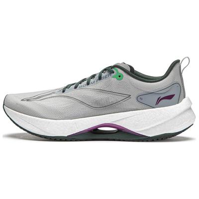 Ультралегкие 21 высокоэластичные амортизирующие легкие амортизирующие дышащие низкие кроссовки для спринта женские кроссовки серо-фиолетовые ARBU002-43