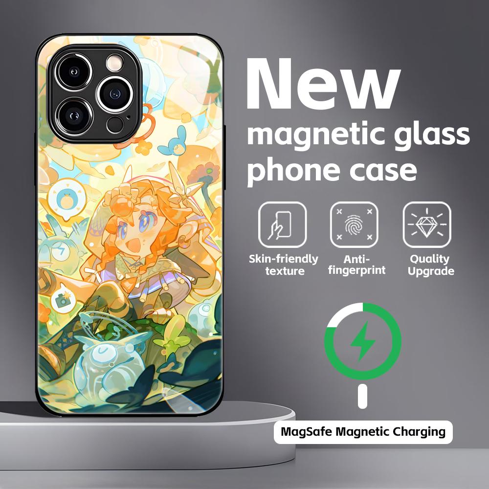 Wuthering Waves SIGRIKA Phone Case For iPhone17 16 15 14 13 12 11 X XR XS 8 Plus Mini Pro Max Glass Magnetic Case