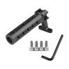 Universal Camera Cage Top Handle Grip with 1/4 Inch 3/8 Inch Threaded Screw Holes Cold Shoe Mounts