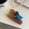 Cartoon Acetate Hair Claw Creative Bird Shark Clip Fashion Animal Hair Clip  Daily
