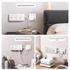 Bull Short Cable Power Strip: Multi-Outlet Kitchen Extension Socket with Individual Switch Control