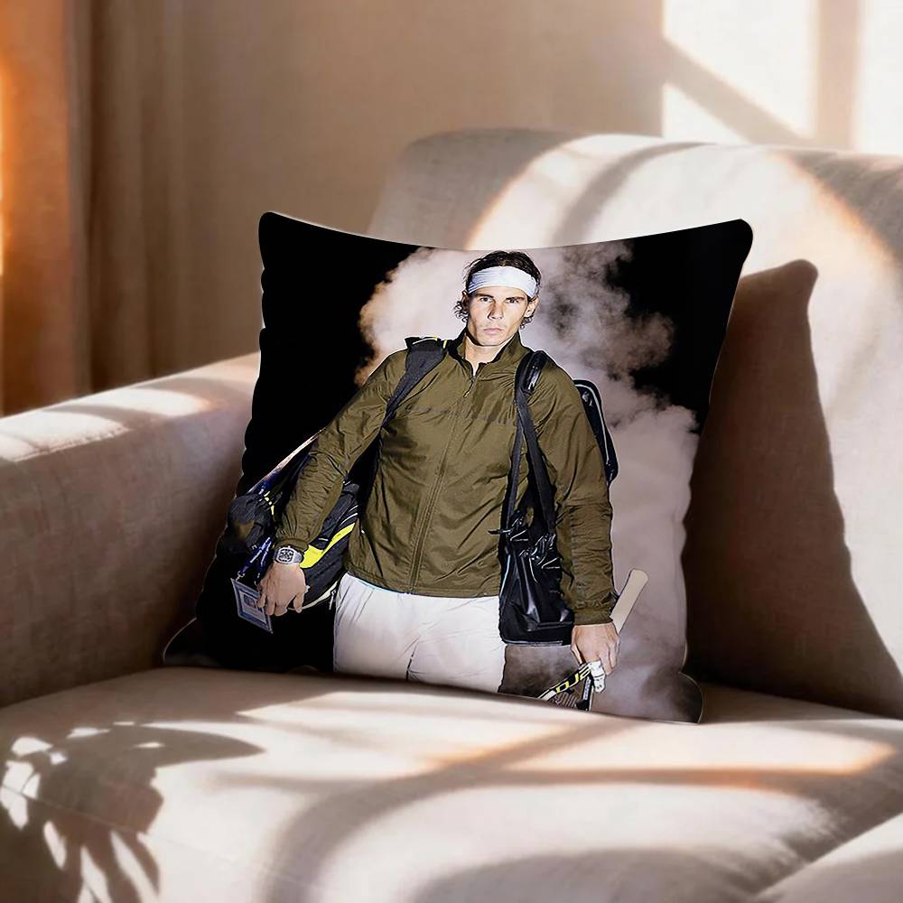 COOL Tennis RRafael Nadal Pillow Case Pattern Printed Pillowcase For Living Room Sofa Cushion Cover