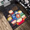 South Park Characters Carpet Office Decorative Carpet For Living Room Bedroom Door Mat Floor Rug Computer Chair Area Rug perfect holiday gift