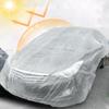 Автомобильный универсальный одноразовый пластиковый прозрачный всесторонний пылезащитный автомобильный чехол всепогодный водонепроницаемый солнцезащитный козырек для кузова