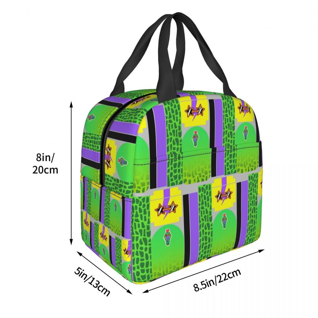 Montgomery Gator Fazbear Entertainment Insulated Lunch Bag for Women Office Cooler Thermal Food Box Tote Lunch Boxes Container