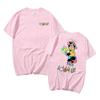 Lc Waikiki Monkey with Flowers Double Sided Graphic Tshirt Funny Monkey T-shirts Men Women Fashion T Shirt Men's Short Sleeve
