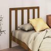 VidaXL Headboard Bedroom Furniture Head of Single Bed Frame Bed Accessory Interior Honey Brown 106x4x100 817728