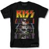 Футболка KISS Рок-логотип Мерч Мирового тура Классический Винтажный Графический дизайн Футболка Унисекс Футболка