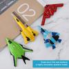 Child Simulation Airplane Model Alloy Kid Early Educational Funny Pull Back Toy