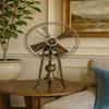 Kerosene Steam Engine Floor Fan Steampunk  Replica