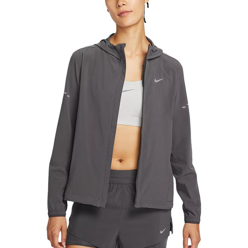 Nike Sports Casual Hooded Zip Jacket Women Jackets HQ0651-036