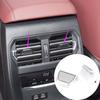 ABS Silver Rear Air Outlet Adjustment Lever Cover Trim For BMW 2 3 4 Series 20+