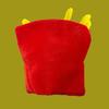 Cartoon Decorative Fries Hat Cute Halloween Cap Beach Cap Plush Toys Caps  Cosplay