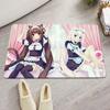 Nekopara Anime Room Mats Retro Multiple Choice Living Room Kitchen Rug Non-Slip Welcome Rug