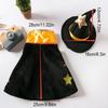 Stand-collar Halloween Pet Costume Star Small Dog Knight Cape Funny Cat Cosplay Cloak  Party