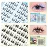 12 Zodiac Series Self Adhesive Cluster Lashes No Need Glue Individual Eyelash Women's Beauty