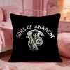 Drama SSons of Anarchys Cushion Cover Premium Comfort Reversible Pillow Cove Two in One Design for Any Room  Car Interior