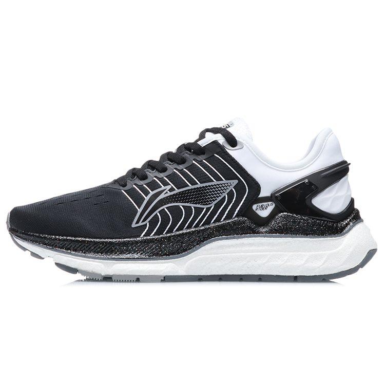 Li Ning Furious Rider 5.0 Повседневная обувь Женская низкая Черно-белая ARZR002-1