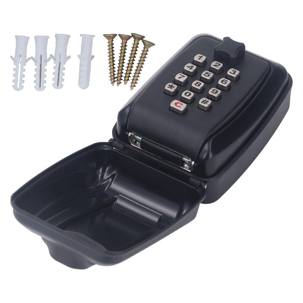 12 Digit Combination Key Lock Box Wall Mounted Security Lockbox Combination Key Box Home Use
