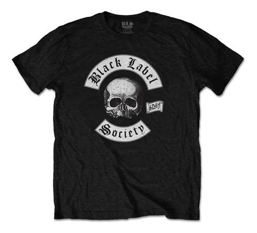 Unisex shirt Cotton Oversize Large Size Black Label Society Skull Com Logotipo S-4xl Nova
