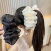 Large Diamond Bow Shark Hair Clip – Trendy Cloud Design Headdress for Women