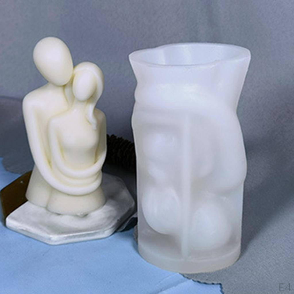 Для Свечи ручной работы Декорированные формы для плавления воска Эпоксидная смола Гипс Силикон Бетон