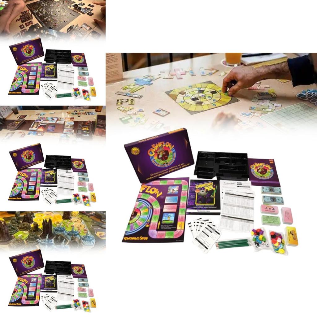 Денежный поток Карточная игра Инвестиции Финансовая Для семьи и друзей