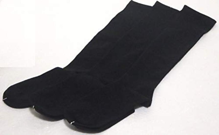 Socks Marche Compression High Solid Reduces Leg Cotton Outer Thread Women's Socks, 4-Pair Set, Black, Swelling, 100%