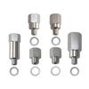 6Pcs Oil Pressure Coolant Temp Gauge Fitting Adapters For LS Engine LS1 LS3 Swap