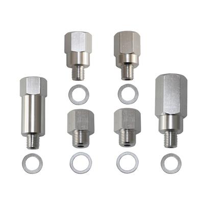 6 шт. адаптеры для датчика температуры охлаждающей жидкости давления масла для двигателя LS LS1 LS3 Swap