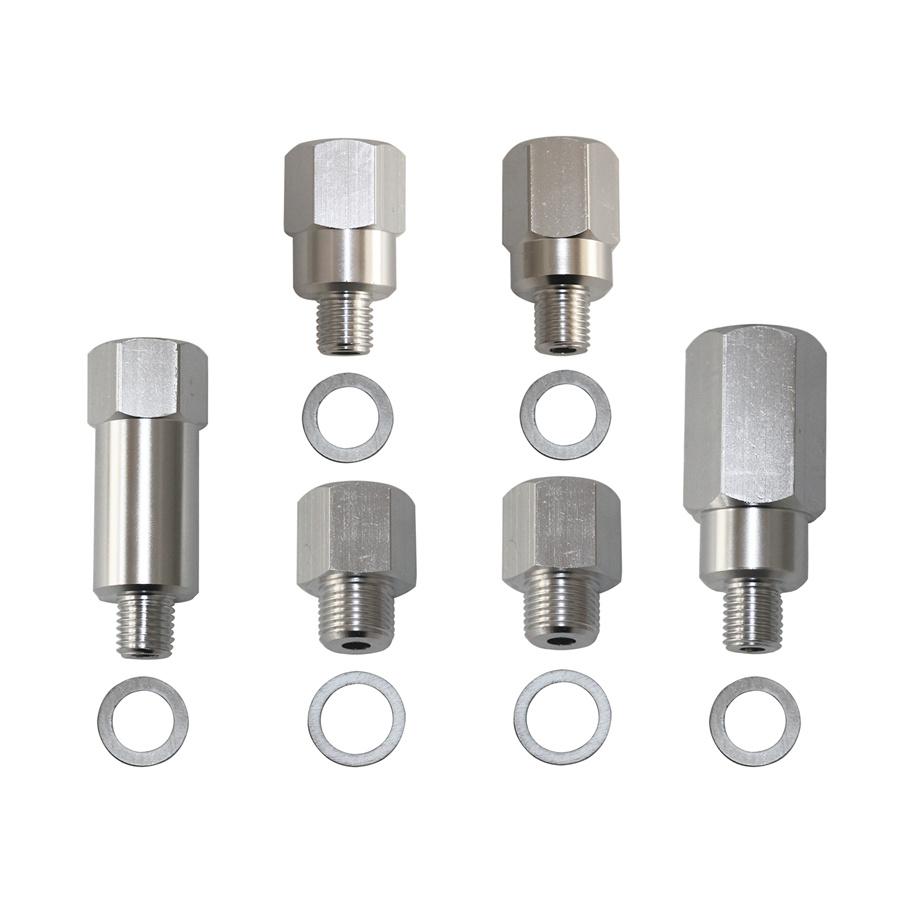 6 шт. адаптеры для датчика температуры охлаждающей жидкости давления масла для двигателя LS LS1 LS3 Swap