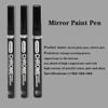 Electroplating Mirror Silver Paint Pen Manual Repair Chrome-plated Metal Waterproof Tire Ceramic Manual DIY Touch-up Paint 0.7mm/1mm/3mm Pen Tip