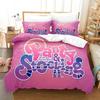 Anime Panty Stocking Garterbelt Bedding Set Duvet Cover Sheet Printed Bed Set Pillowcase Full Queen King Size Comforter Bedroom